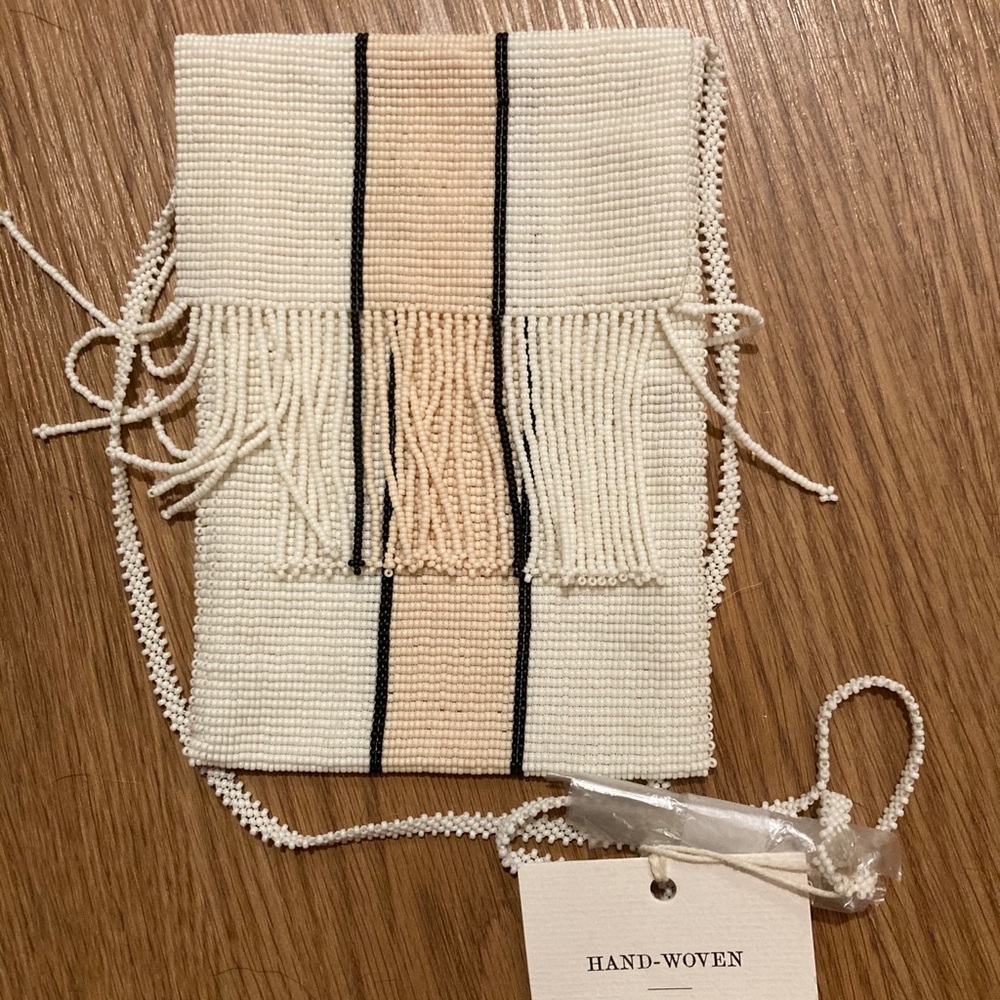 Mercado Global Hang Beaded Bag Artisan Made